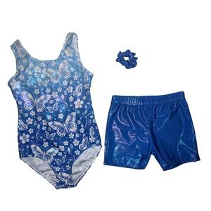 Size 7/8 Girls Gymnastics Cheer Outfit
